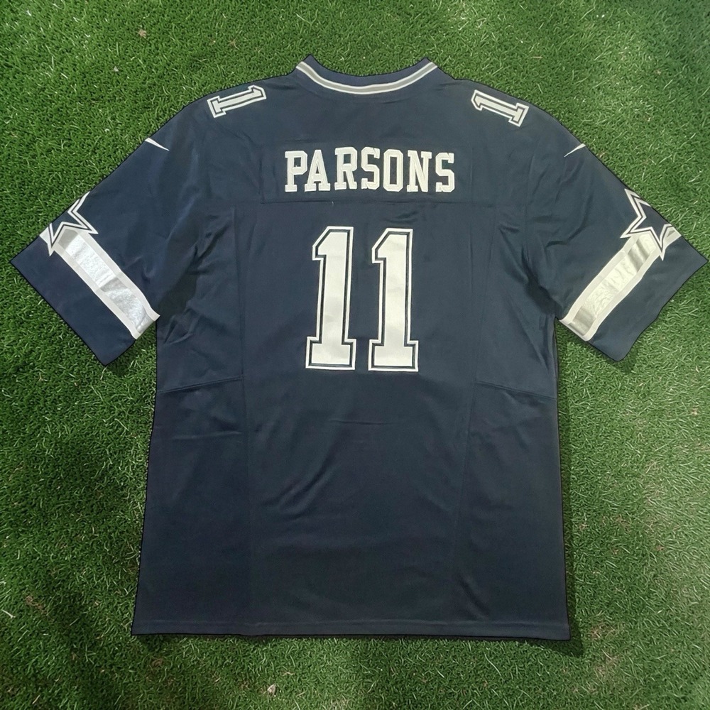 Nike NFL Dallas Cowboys Micah Parsons #11 Game Jersey Navy Blue Men's Size XL